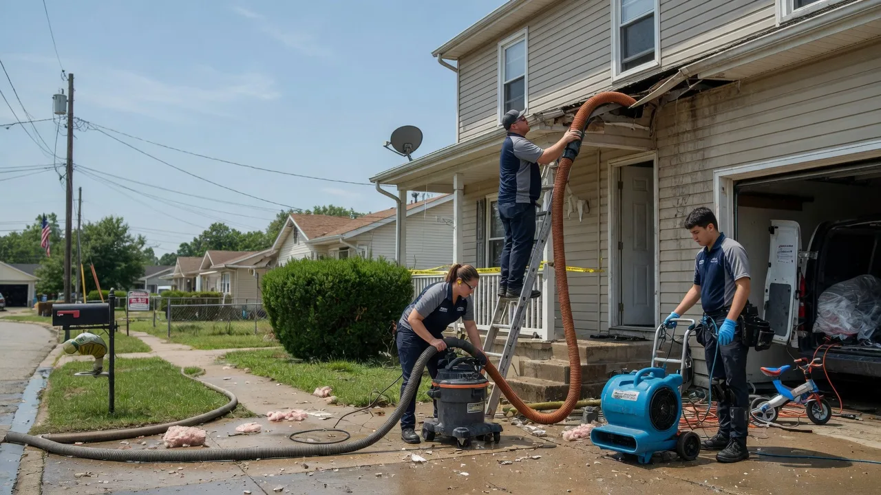 Water Damage Restoration in Fowler, IL near me